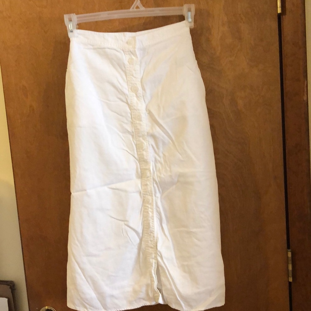 Summer fun linen skirt